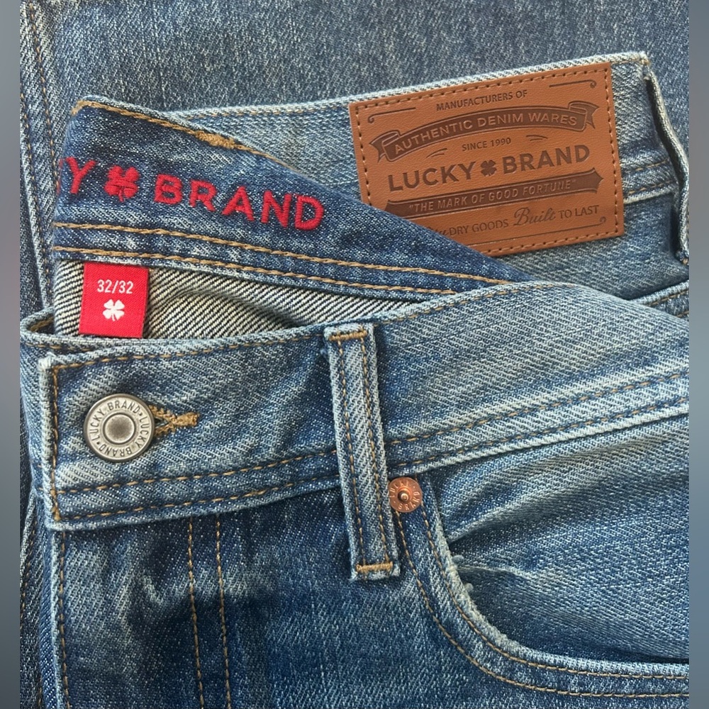 Lucky Brand Baggy Bootcut Jeans 32x32 Medium Wash